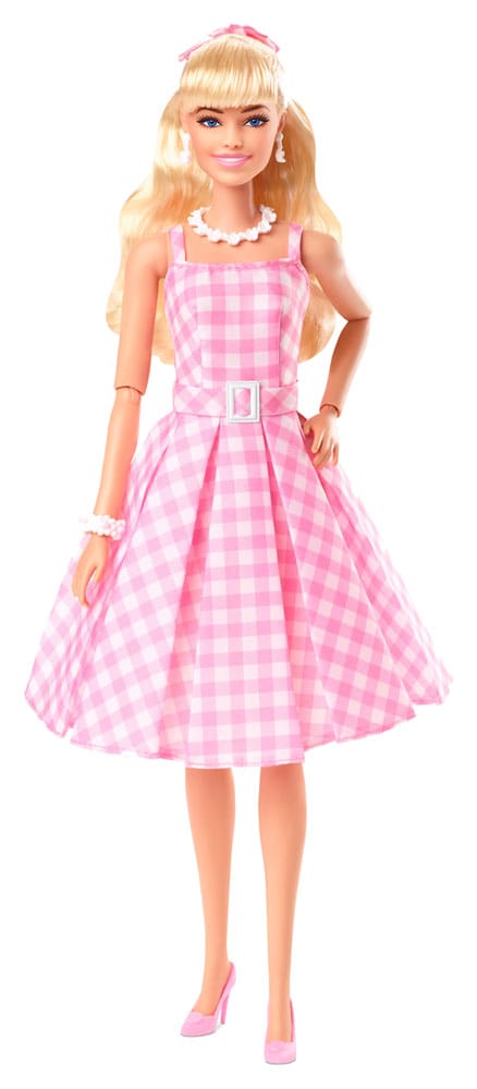 Barbie the Movie Doll Barbie in abito rosa Gingham