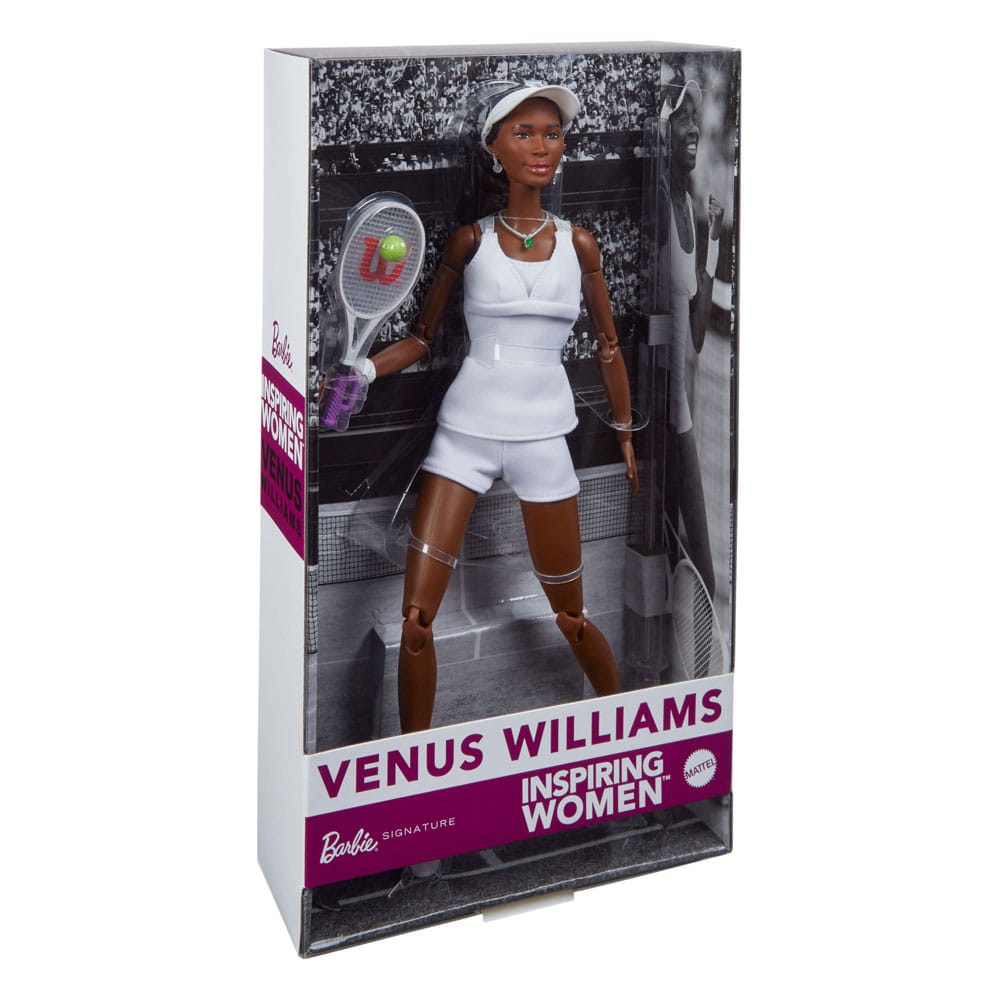Barbie-signatur inspirerende kvindedukke Venus Williams