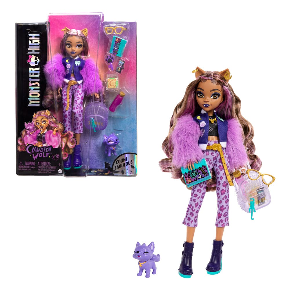 Monster High Doll Clawdeen Wolf 25 cm