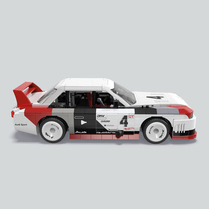 Heiße Räder Mega -Konstruktion Set 1/15 Audi 90 Quattro IMSA GTO 29 cm