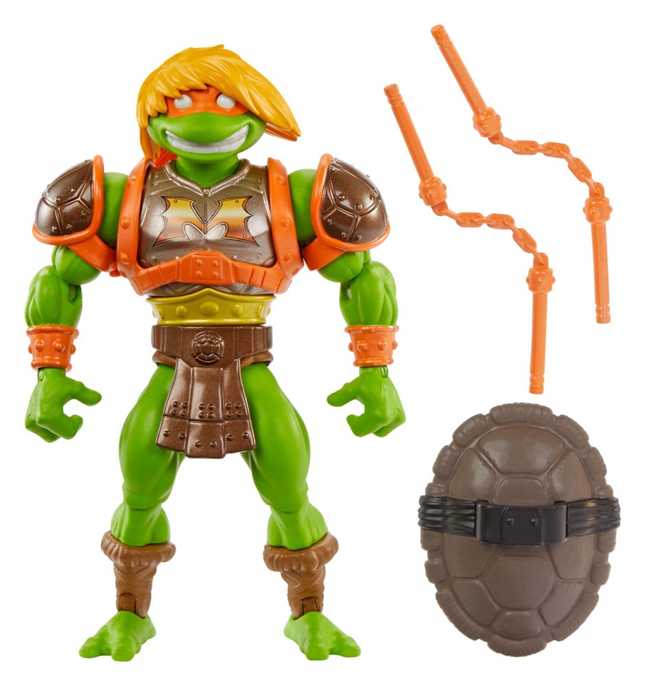 Motu x tmnt: Turtles of Grayskull Action Figure Michel-Ange 14 cm