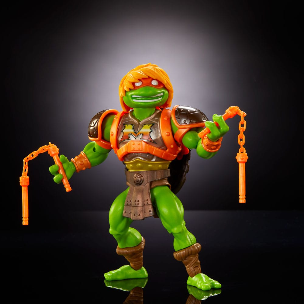 Motu x tmnt: Turtles of Grayskull Action Figure Michel-Ange 14 cm