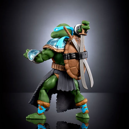 Motu x tmnt: Turtles of Grayskull Action Figure Stealth Armour Leonardo 14 cm
