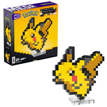 Pokémon Mega Construction Set Pikachu Pixel Art