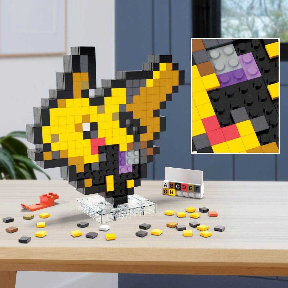 Pokémon Mega Construction Set Pikachu Pixel Art