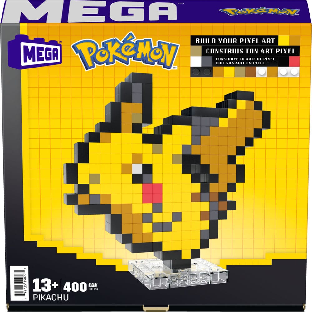 Pokémon Mega Construction Set Pikachu Pixel Art
