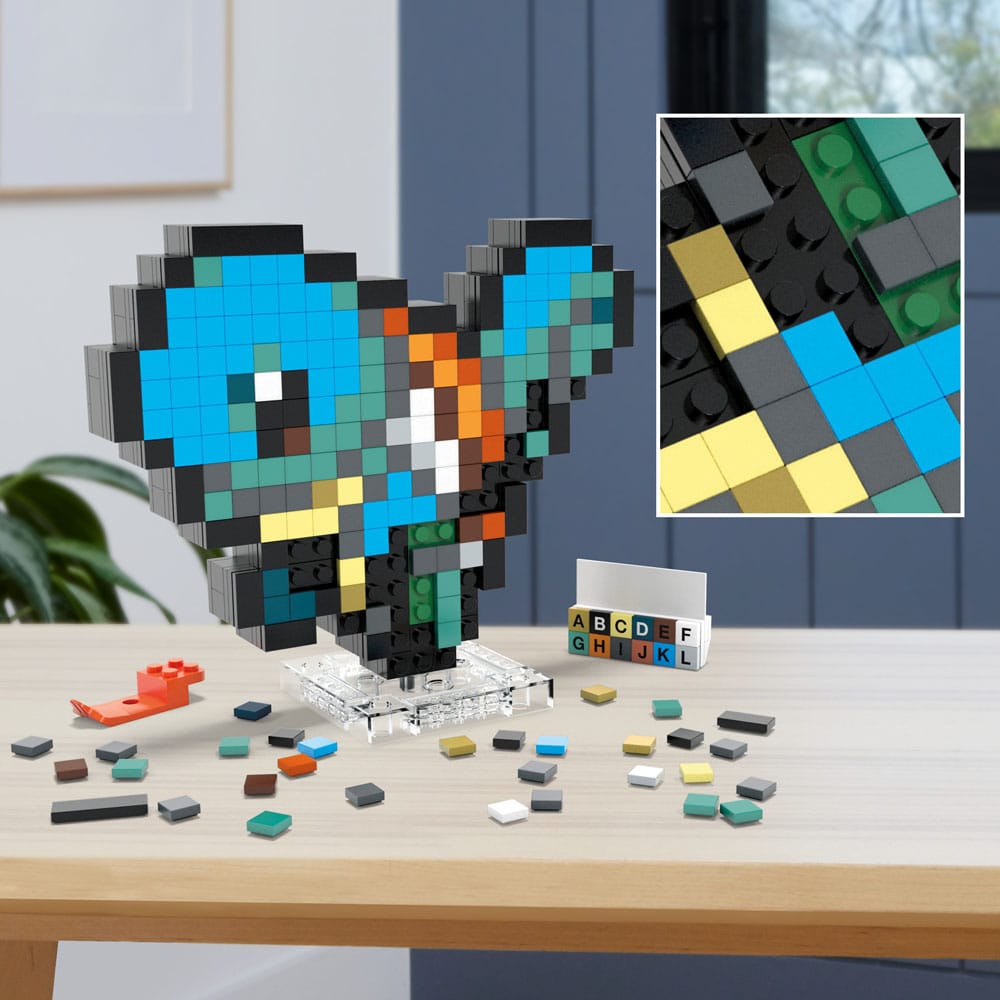 Pokémon Mega Construction Set Squirtle Pixel Art