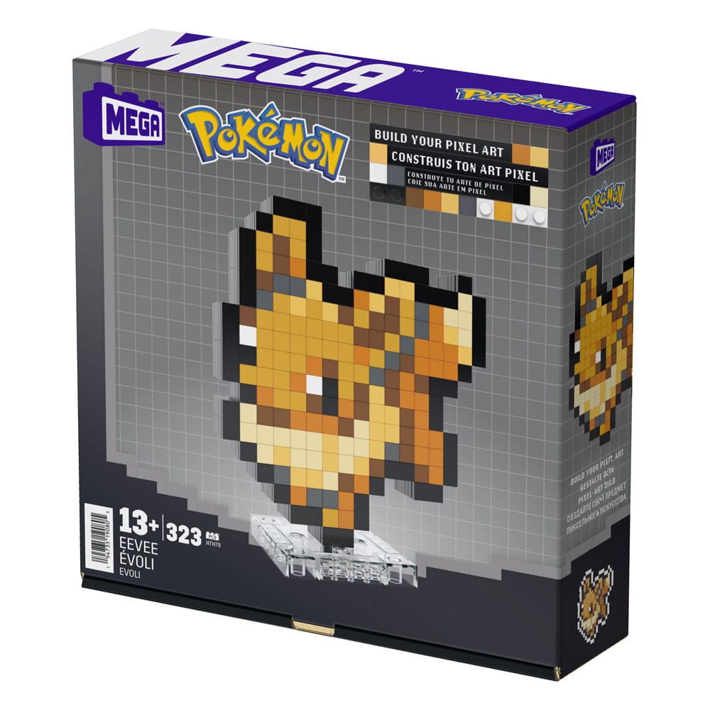 Pokémon MEGA Bouwset Eevee Pixel Art