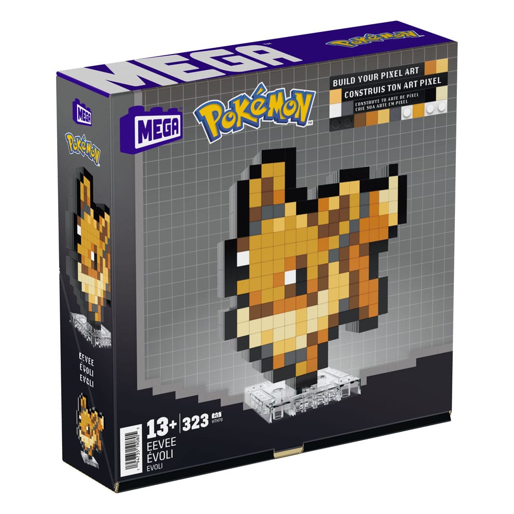 Pokémon MEGA Bouwset Eevee Pixel Art