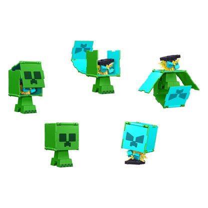 Minecraft Flippin Actie Figuur Creeper &amp; Geladen Creeper