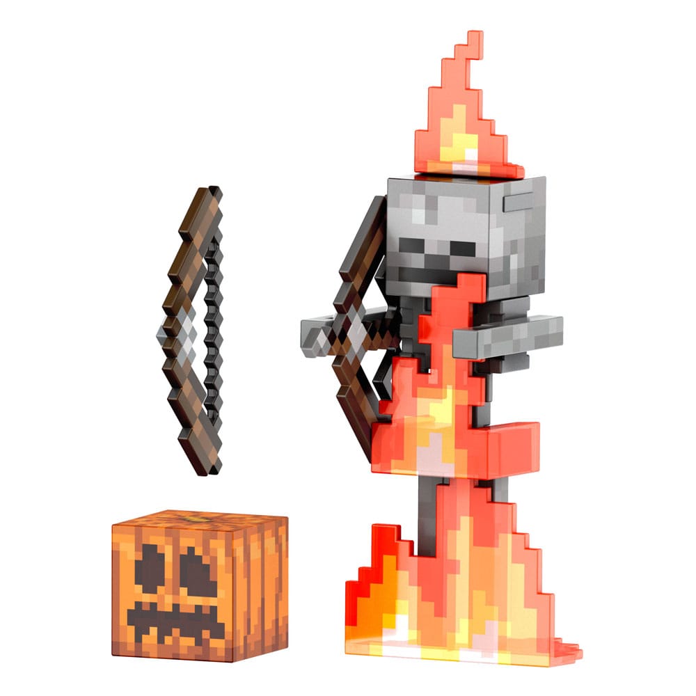 Minecraft Diamond Level Action Figure Skeletro 14 cm