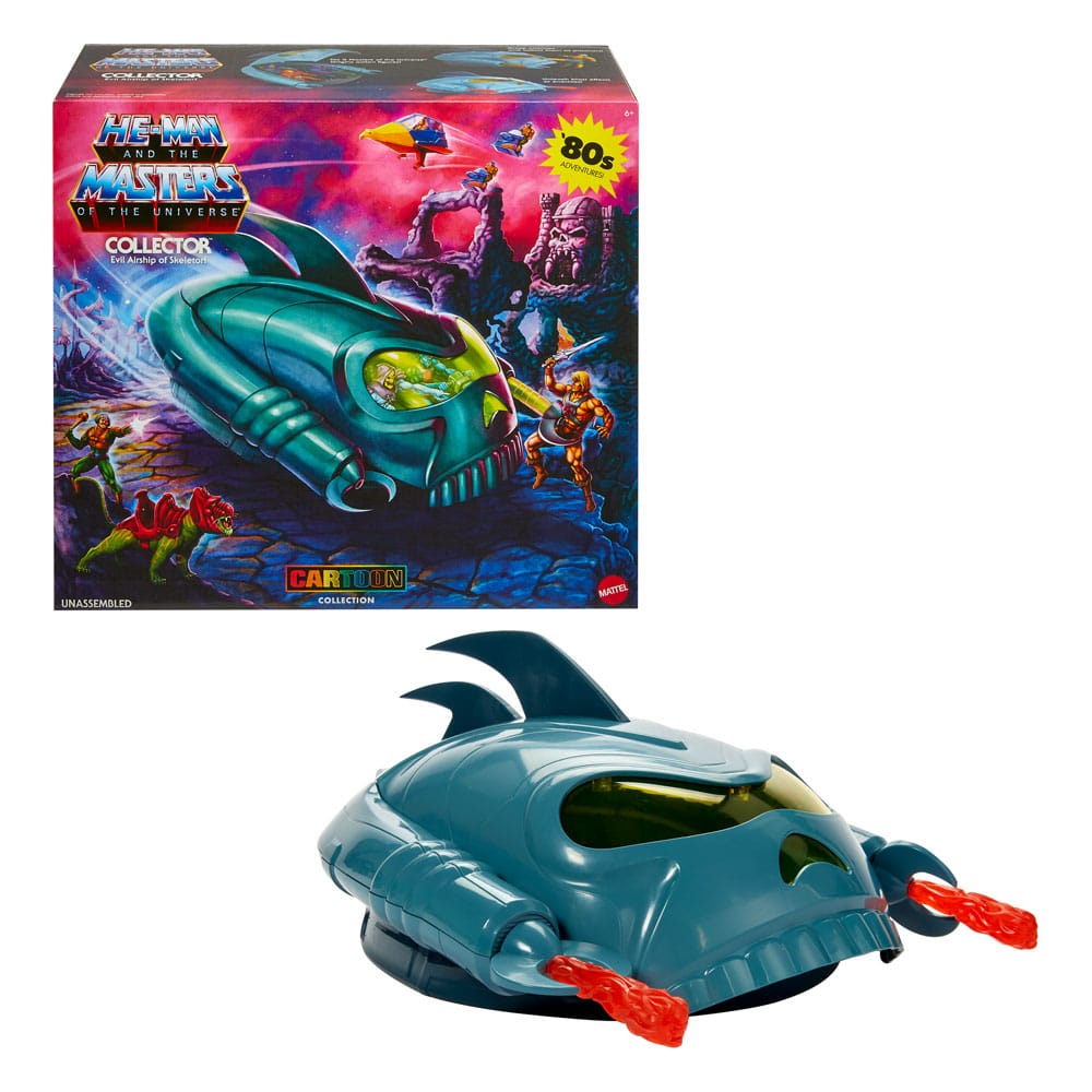 Meesters van het Universum Origins Voertuig Evil Ship of Skeletor Cartoon Collectie