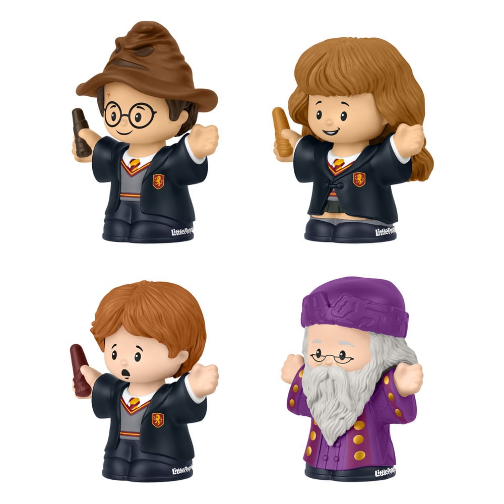 Harry Potter Fisher-Price Little People Collector Mini Figures 4-Pack Philosophe Stone 6 cm