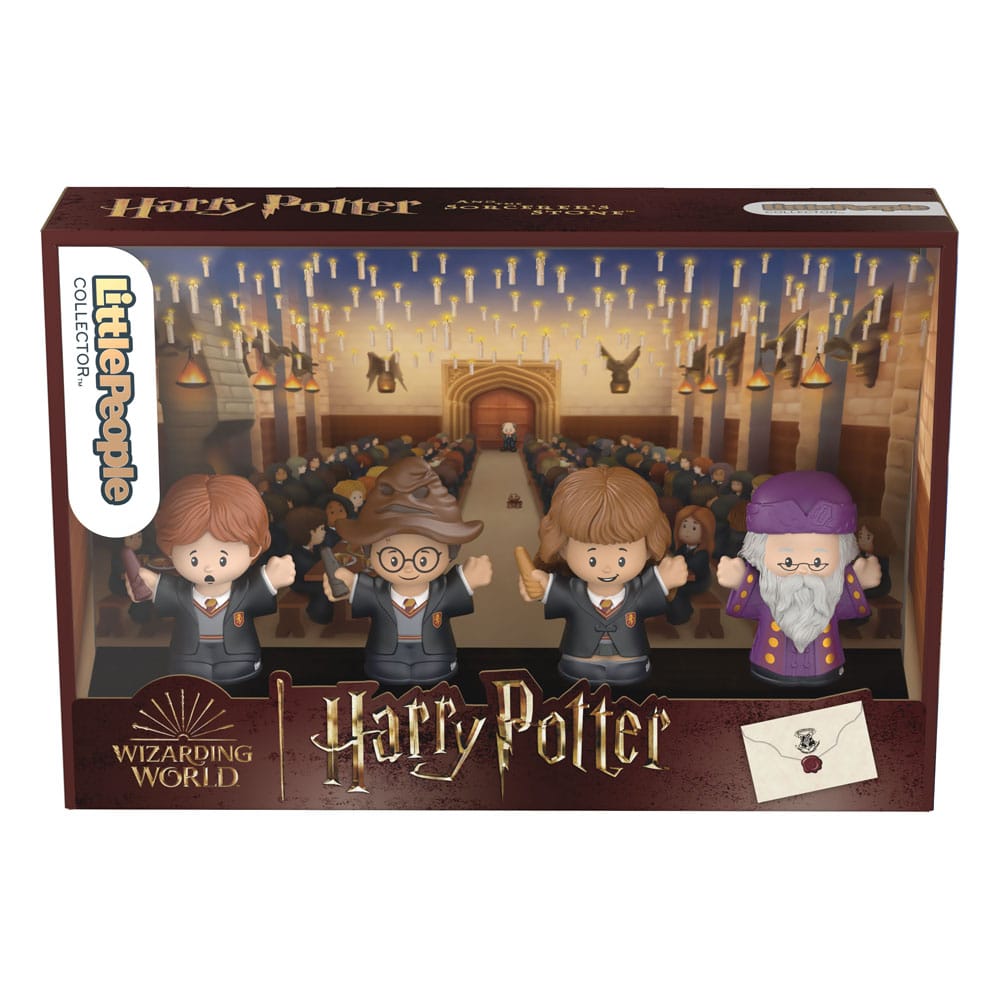 Harry Potter Fisher-Price Little People Collector Mini Figures 4-Pack Philosophe Stone 6 cm