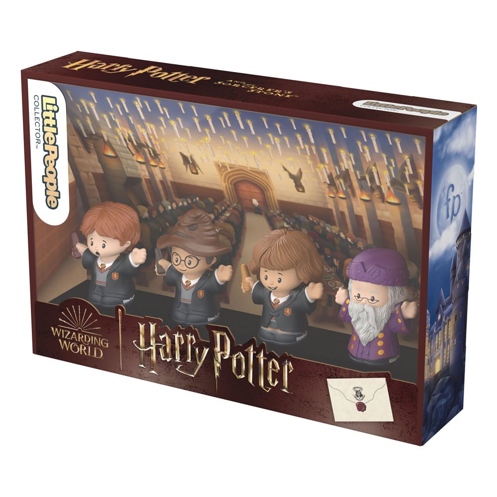 Harry Potter Fisher-Price Little People Collector Mini Figures 4-Pack Philosophe Stone 6 cm