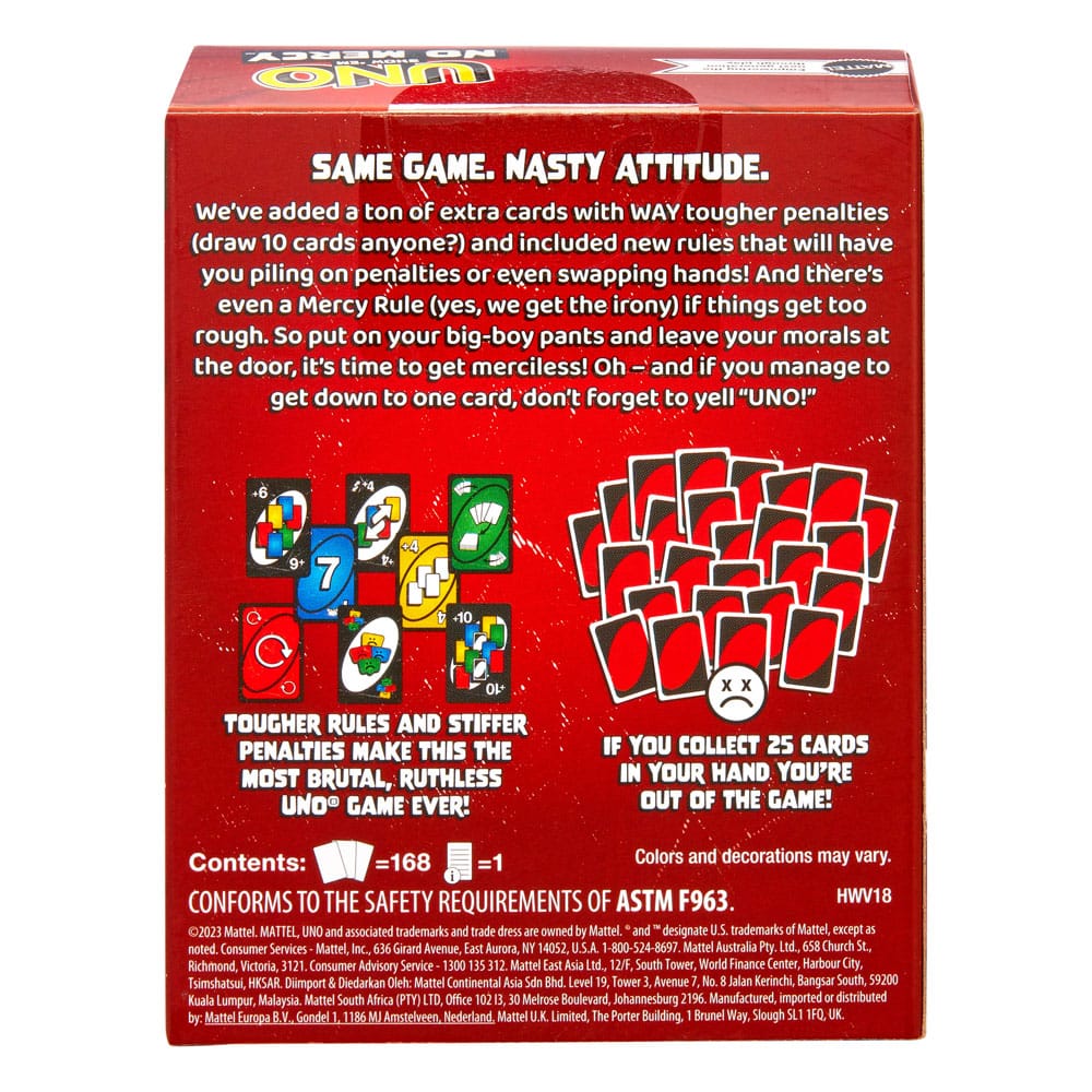 Uno kart oyunu merhamet yok
