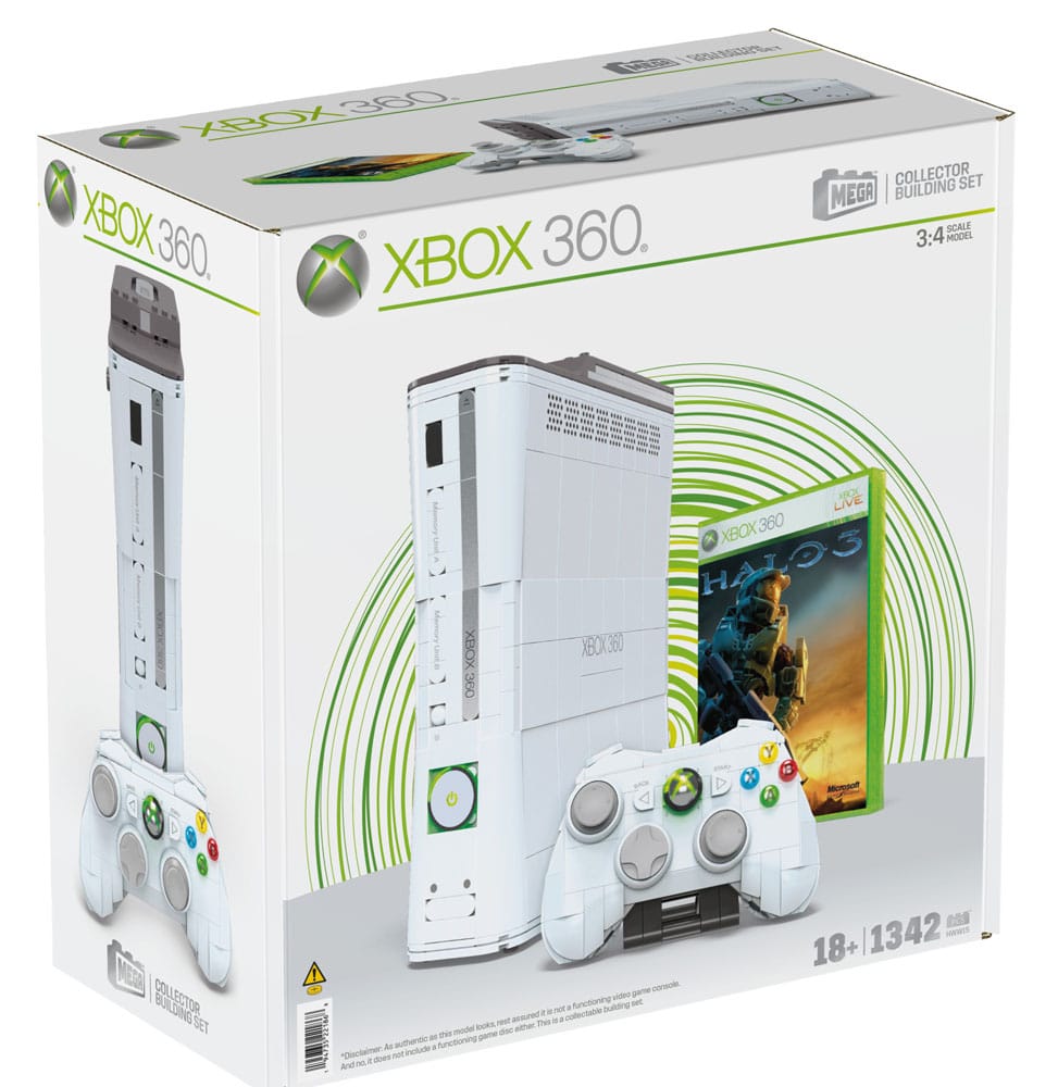 XBOX MEGA Construction Set 3/4 XBOX 360 Console