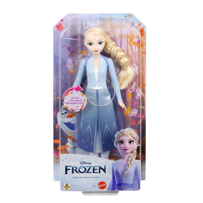 Disney Frozen 2 bambola con suono canto avventura elsa *versione tedesca *