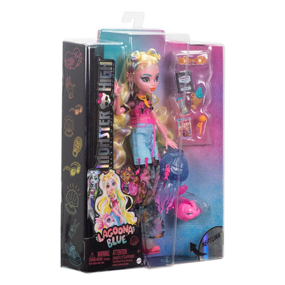 Monster High bambola Lagoona blu 25 cm