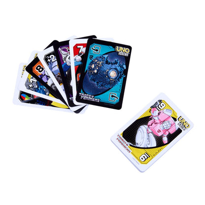 Transformers Uno Flip! Kartenspiel