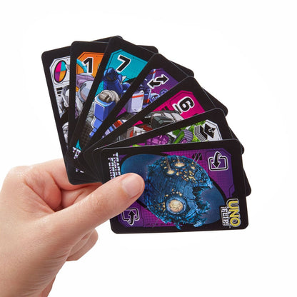 Transformers Uno Flip! Kartenspiel