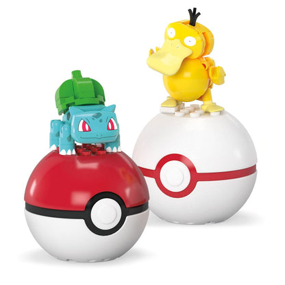 Pokémon Mega Construction Set Poké Ball Collection: Bulbasaur & Psyduck