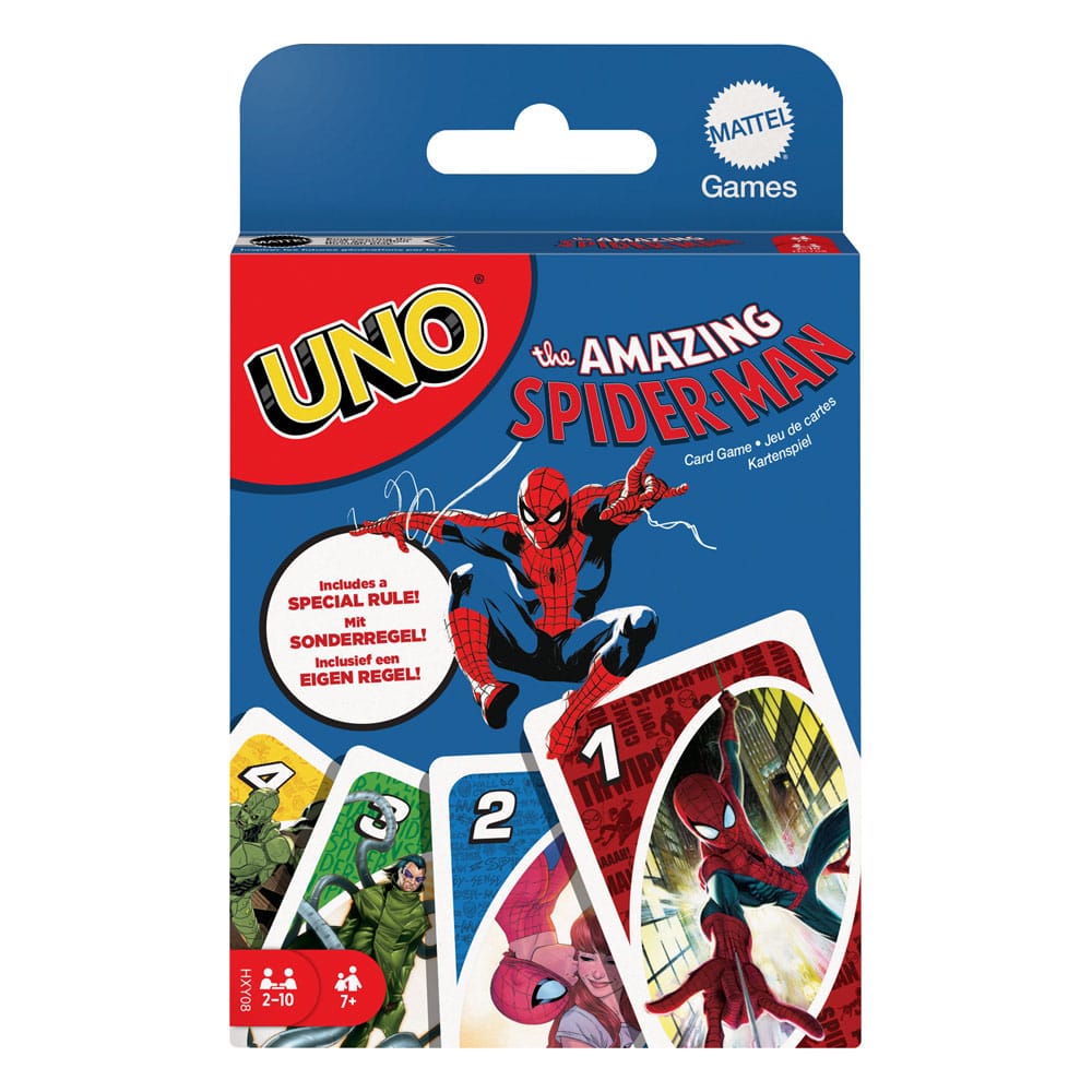 Das erstaunliche Spider-Man-Kartenspiel uno