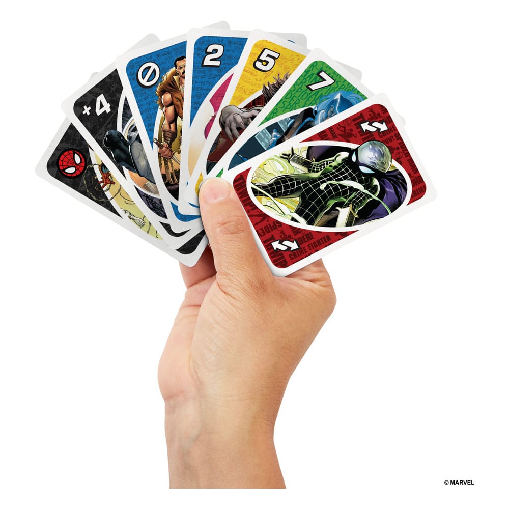 Das erstaunliche Spider-Man-Kartenspiel uno
