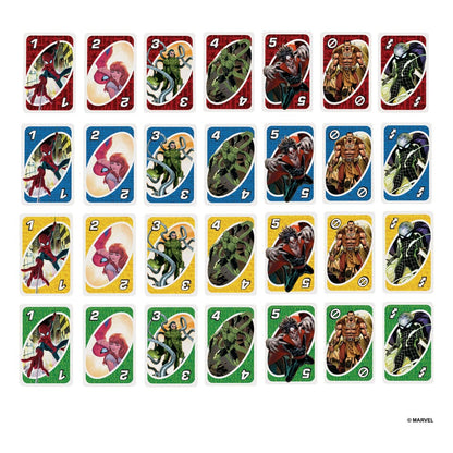 Das erstaunliche Spider-Man-Kartenspiel uno