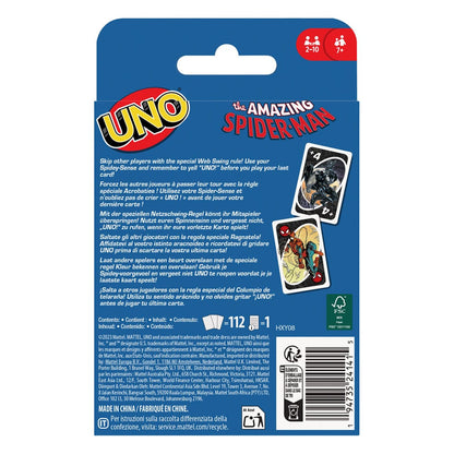 Das erstaunliche Spider-Man-Kartenspiel uno