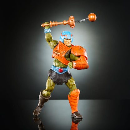 Evrenin Ustaları: Yeni Eternia Masterverse Action figürü Silahlı adam 18 cm