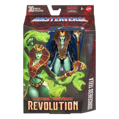 Evrenin Ustaları: Devrim Masterverse Action figür Snake Büyücü Teela 18 cm