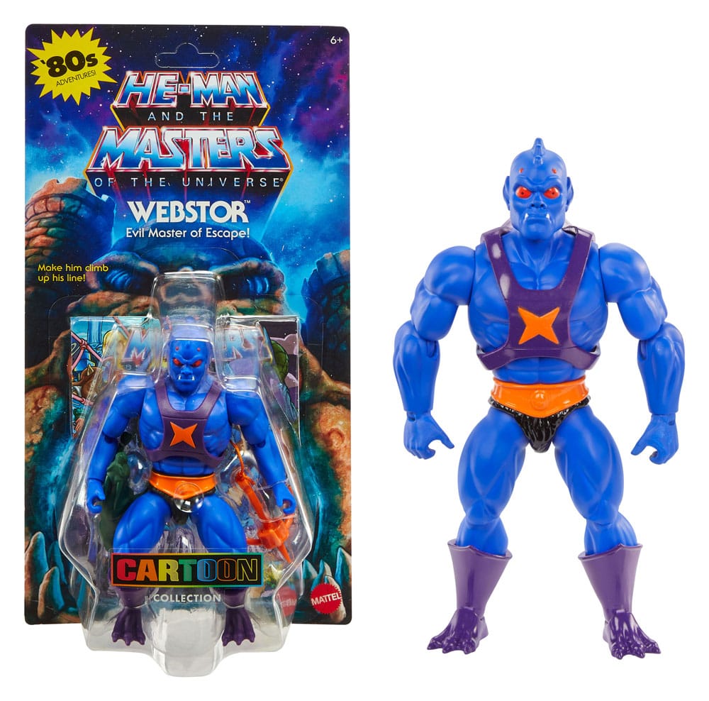 Masters of the Universe Origins Action Figure Cartoon Collection: Webstor 14 CM