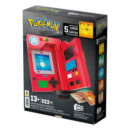 Pokémon Mega Building Kit Kanto Region Pokédex