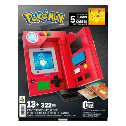 Pokémon Mega Building Kit Kanto Region Pokédex