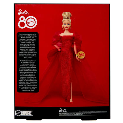 Barbie Signature Doll 80° Anniversario Bionda