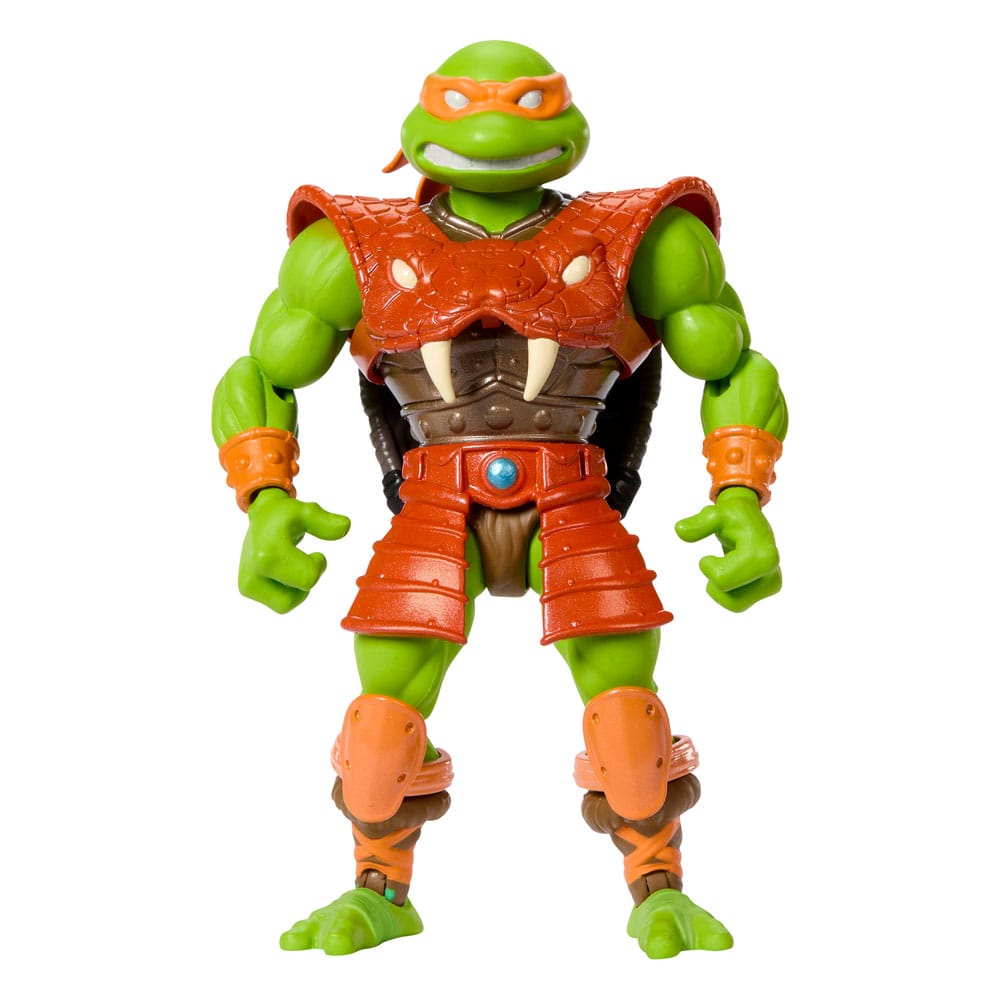 Motu X TMNT: Grayskull Kaplumbağaları Aksiyon Figürü Michelangelo 14 cm