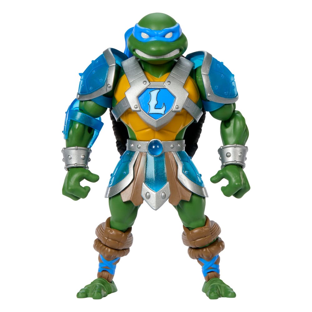 Motu x tmnt: Turtles of Grayskull Actionfigur Leonardo 14 cm