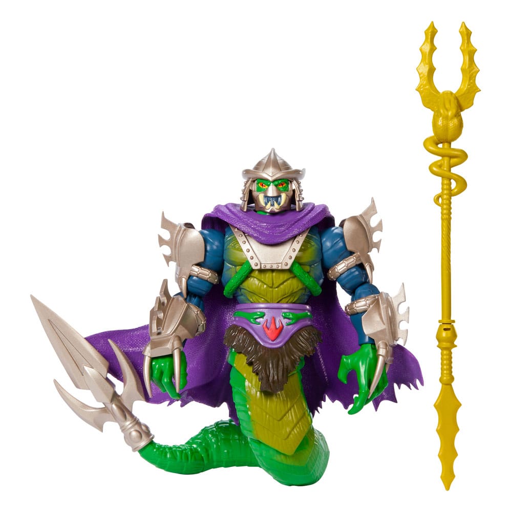 Motu x tmnt: Turtles of Grayskull Deluxe Action Figur Super Shredder 14 cm