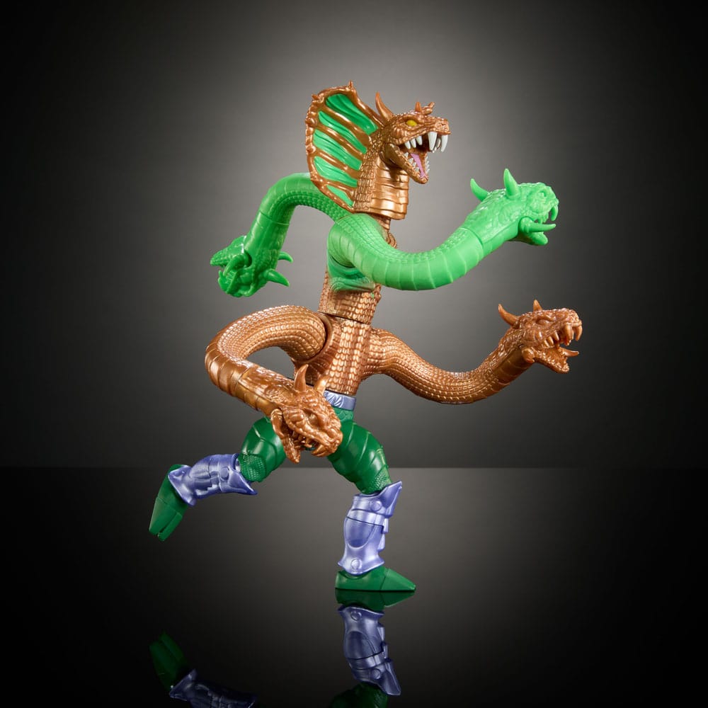 Motu X TMNT: Turtles of Grayskull Deluxe Action Figuur King Hiss 14 cm