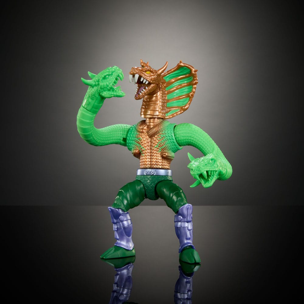 Motu X TMNT: Turtles of Grayskull Deluxe Action Figuur King Hiss 14 cm