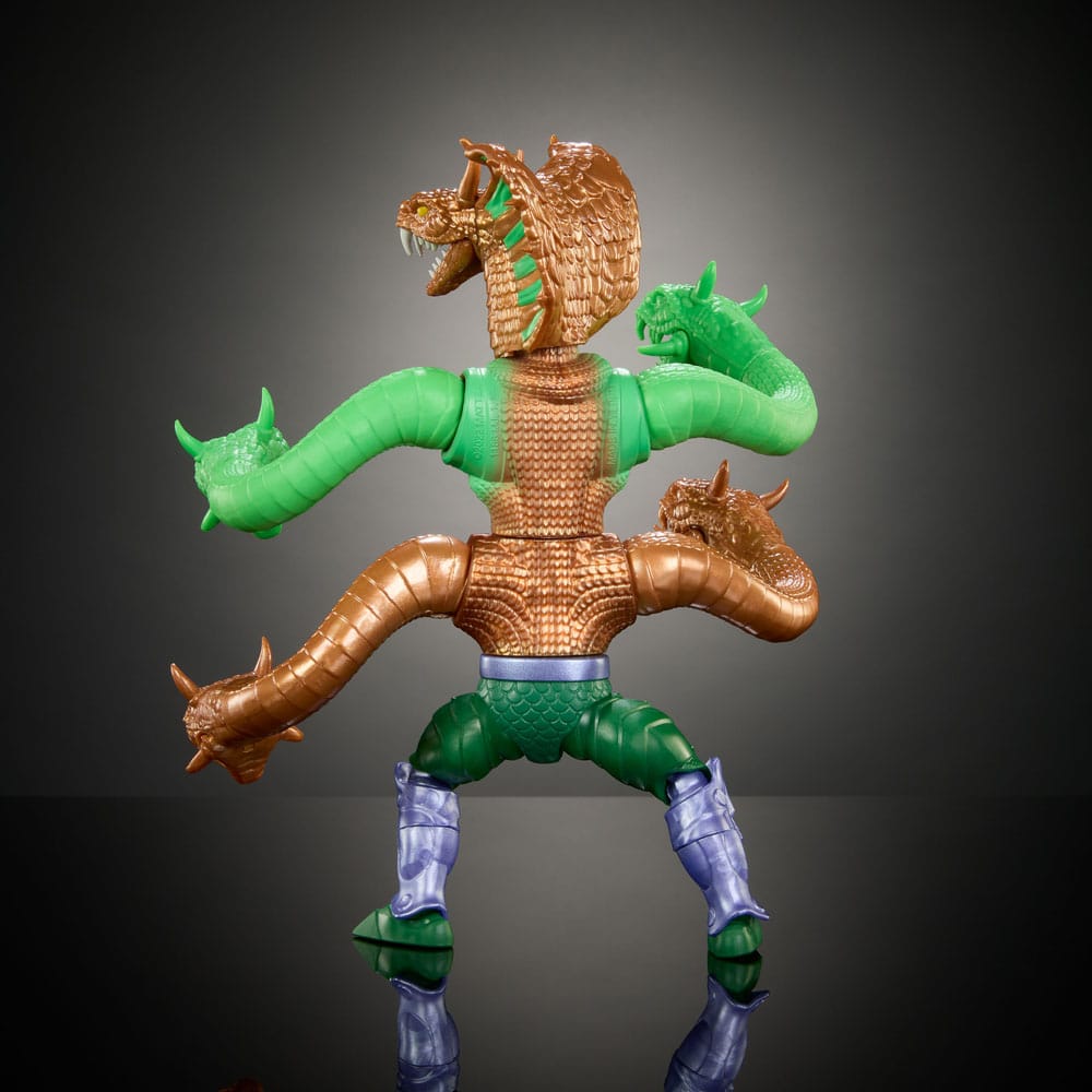 Motu X TMNT: Turtles of Grayskull Deluxe Action Figuur King Hiss 14 cm