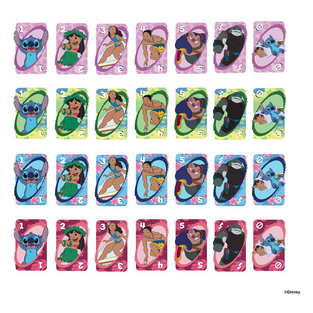 Lilo & Stitch Card Game Uno