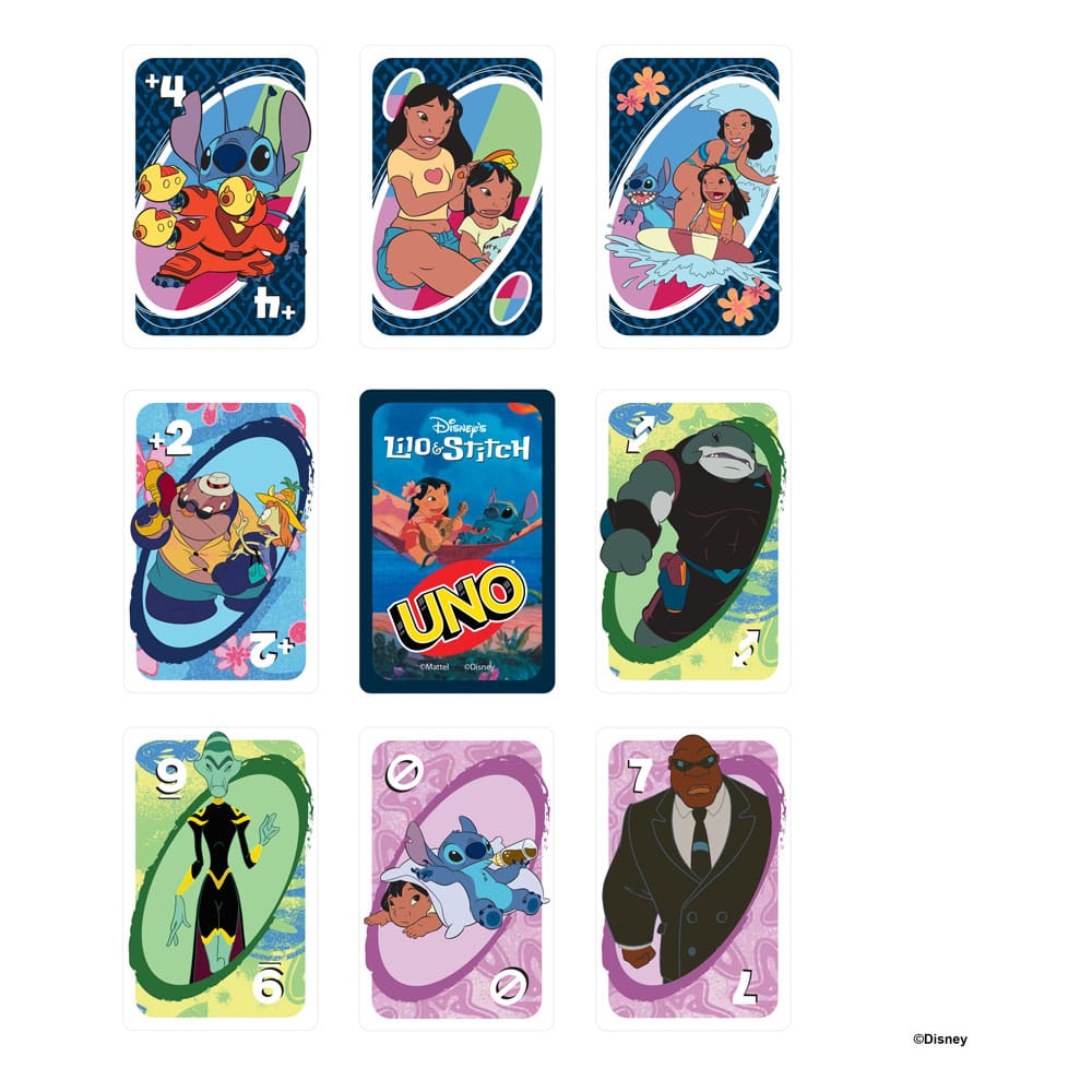 Lilo y Stitch Card Game Uno