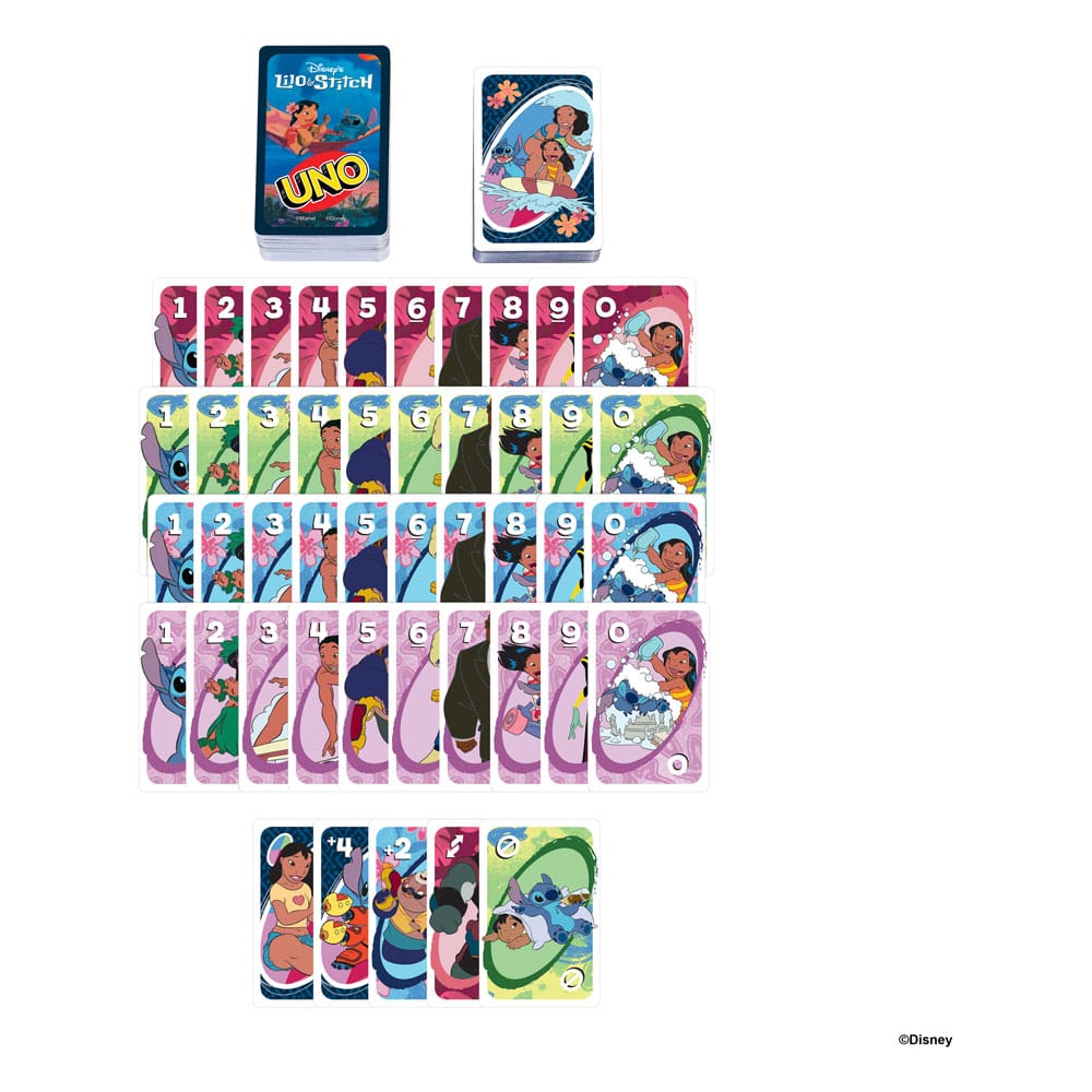 Lilo y Stitch Card Game Uno