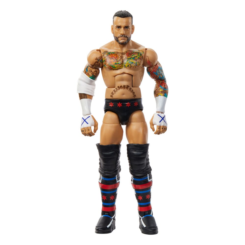 WWE Elite Koleksiyon Aksiyon Figürü CM Punk 15 cm