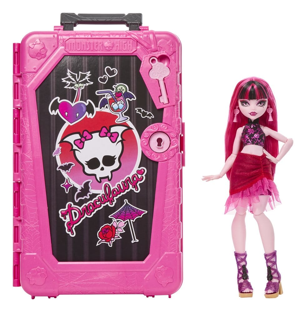 Muñeca Monster High Skulltimate Secrets Destino: Oasis sangriento - Draculaura