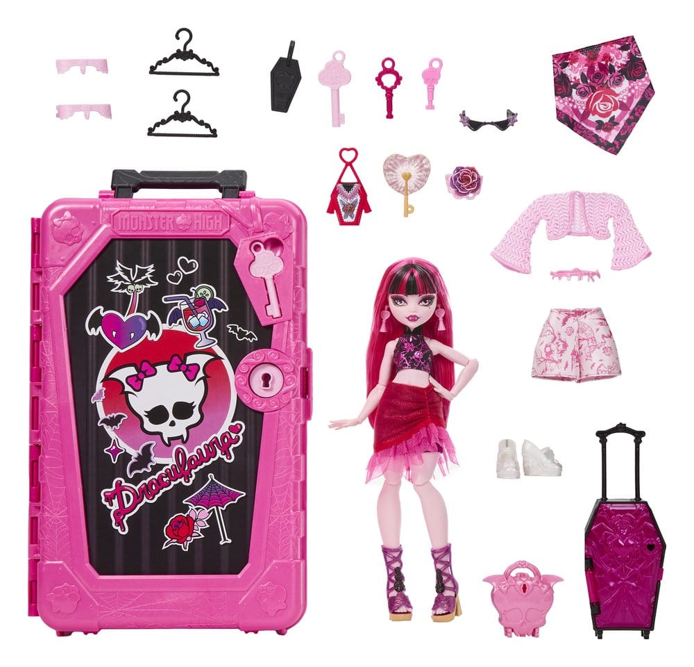 Muñeca Monster High Skulltimate Secrets Destino: Oasis sangriento - Draculaura