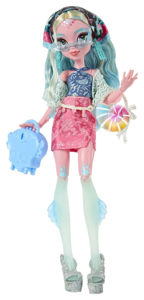 Monster High Skulltimate Secrets Doll Destinasjon: Nydelig Oasis - Lagoona Blue