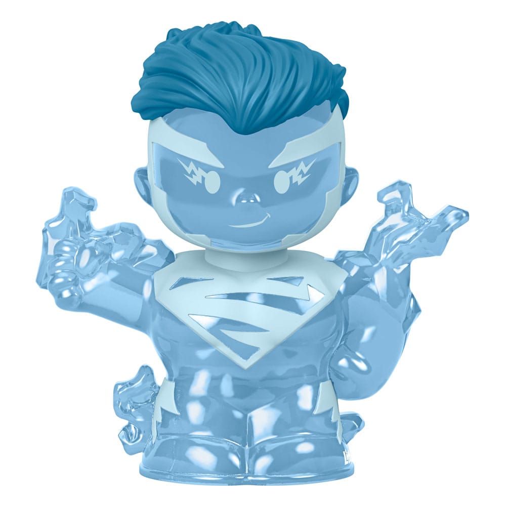 DC Comics Fisher-Price Little People Minifiguras de coleccionista Pack de 4 Superman: A través de los tiempos 7 cm